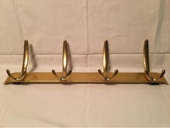 1950s Minimalist Wall Hook for Coats