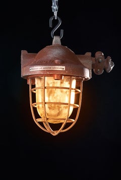 1950s Mining RWSO Anti-explosion Lamp Raw