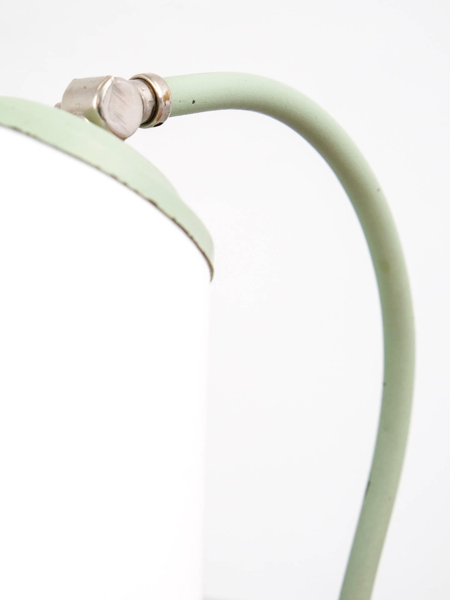 Mid-20th Century 1950s Mint Green Table Lamp by Oy Taito Ab, Model 5228