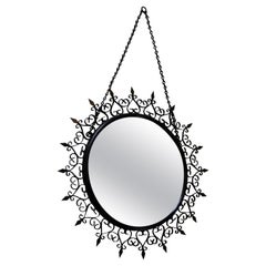 Miroir de Chaty Vallauris des années 1950