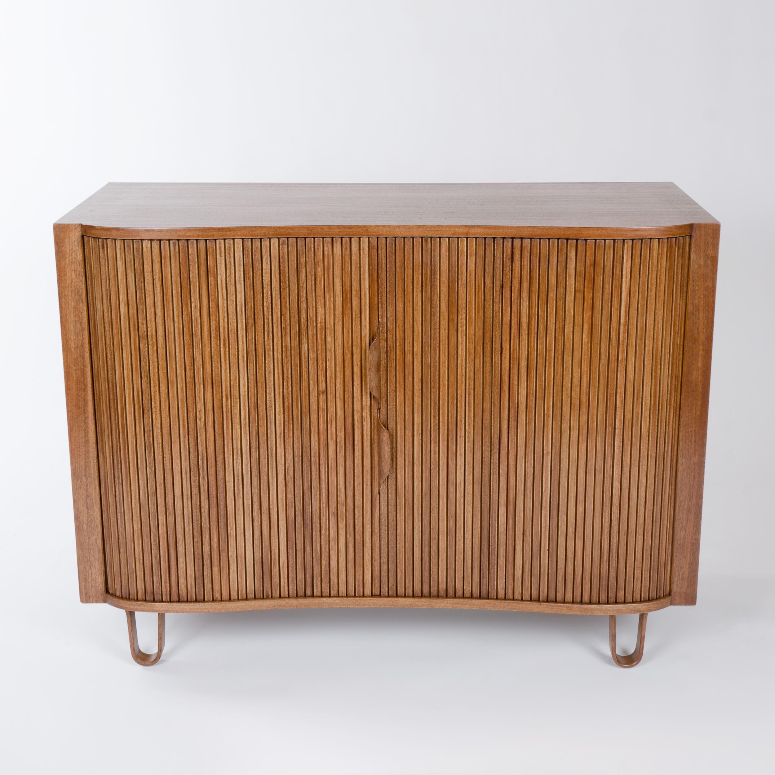 Mid-Century Modern 1950s Mister Cabinet in Mahogany by Edward Wormley for Dunbar