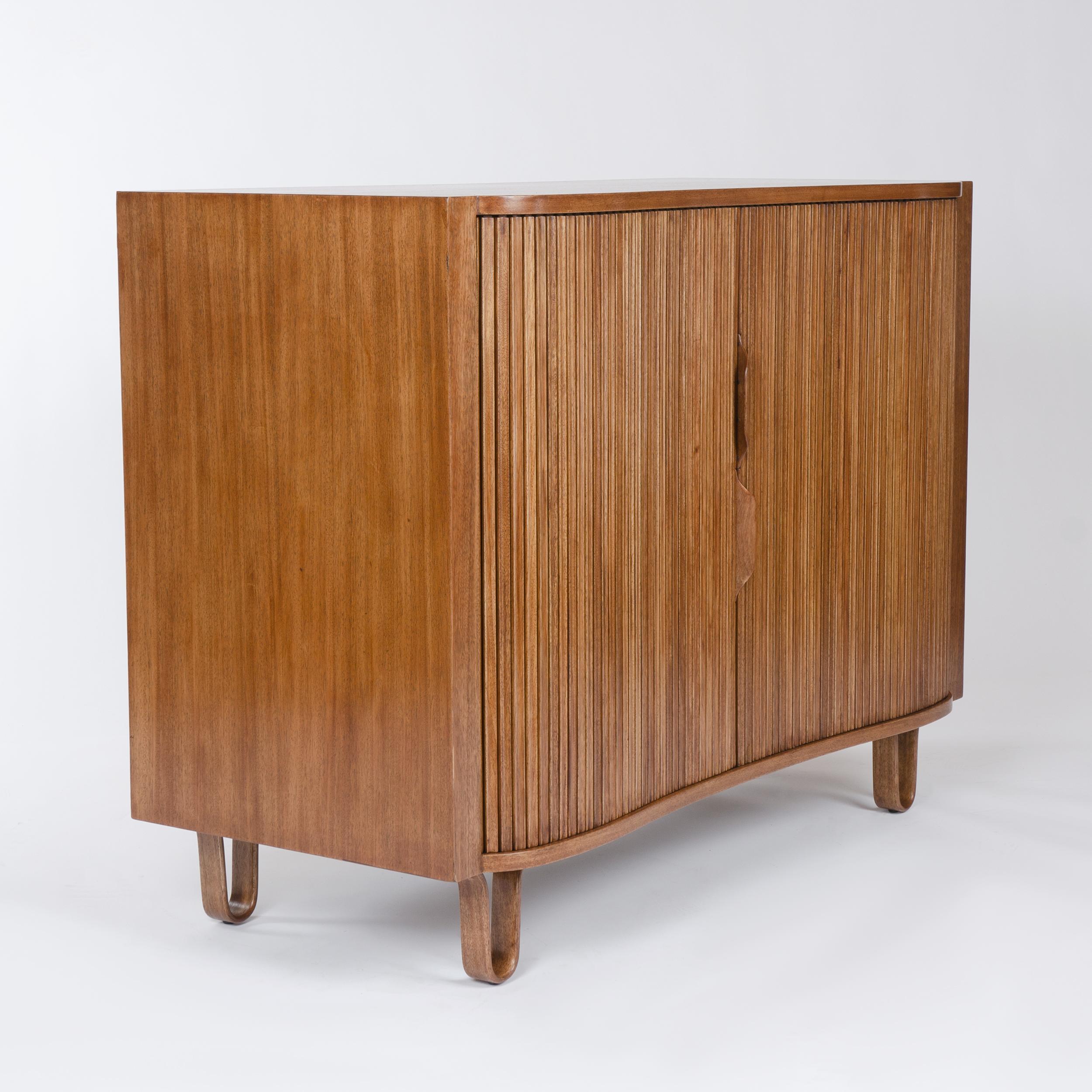 1950s Mister Cabinet in Mahogany by Edward Wormley for Dunbar In Good Condition In Sagaponack, NY