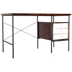 1950s Model '1015' Desk in Iron and Rosewood by Geraldo de Barros, Brazil Modern