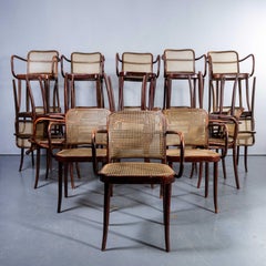 1950's Model A811 Bentwood Hooped Cane Dining Chairs - Good Quantity Available