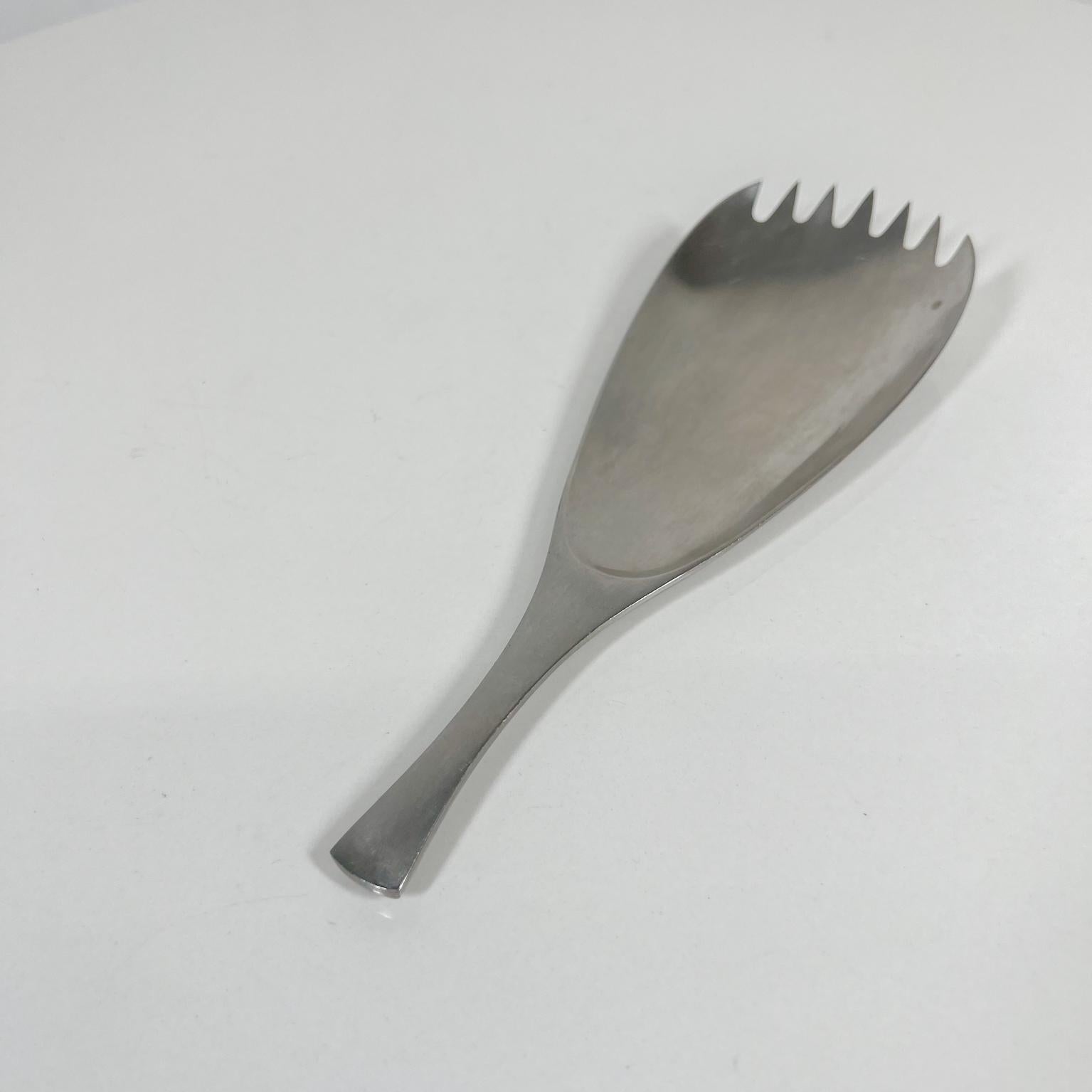Mid-Century Modern 1950s Modernist Dansk IHQ Salad Server Utensil Odin Germany Jens Quistgaard