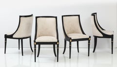 1950's Modern Italian Dining Chairs Set of 4