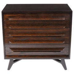1950s Modern Lacquered Chest of Drawers