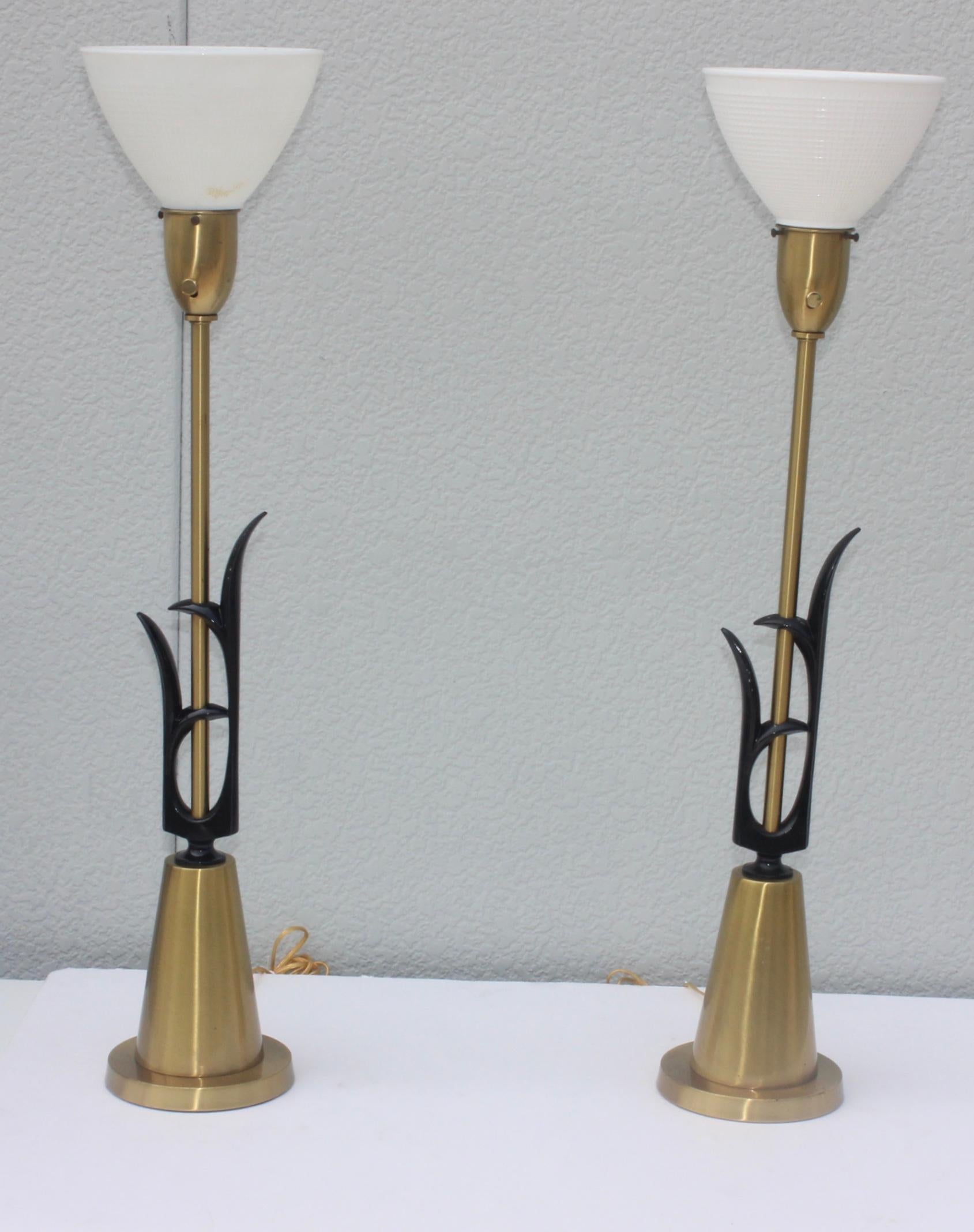 Mid-Century Modern 1950s Modern Rembrandt Table Lamps