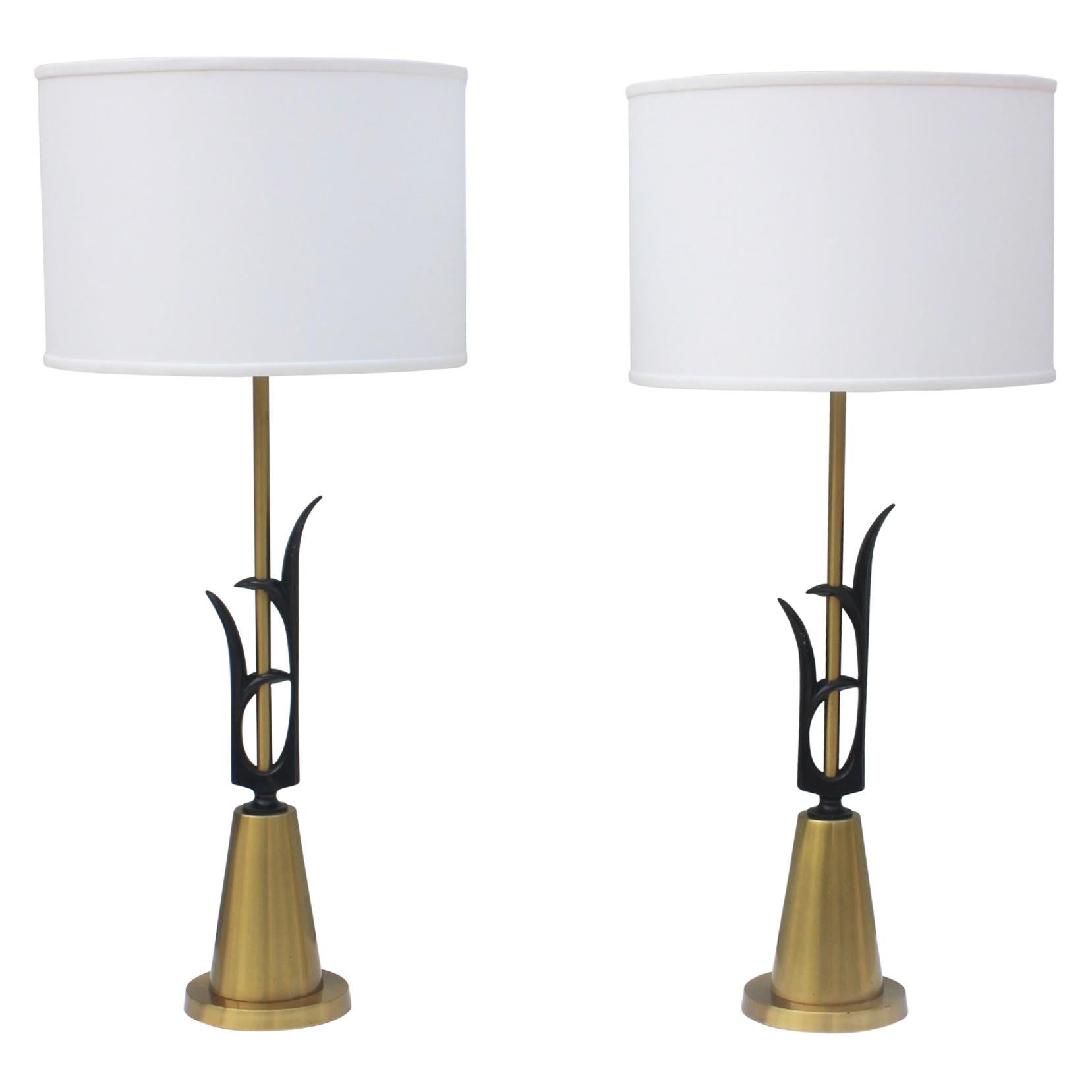 1950s Modern Rembrandt Table Lamps