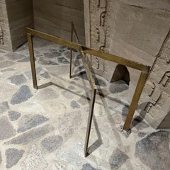 1950s Solid Bronze Console Table Base Arturo Pani Mexico City