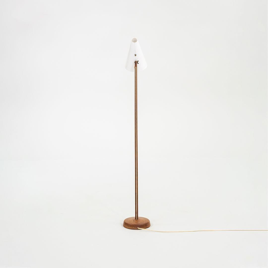 Lámpara de pie sueca moderna de los años 50 de Uno y Osten Kristiansson para Luxus en venta 2