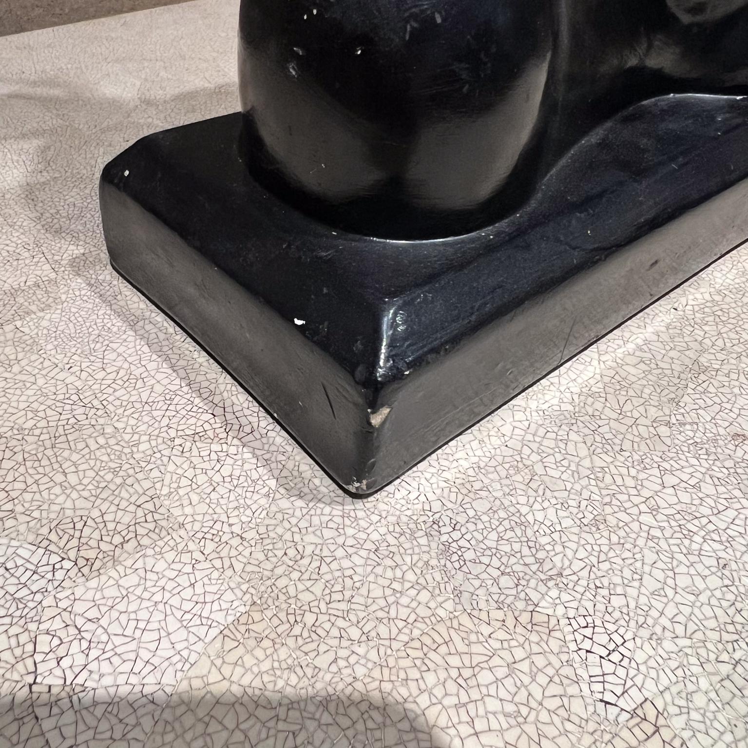 Gesso Lampe de table à tête africaine en gesso des années 1950 The Moderns en vente