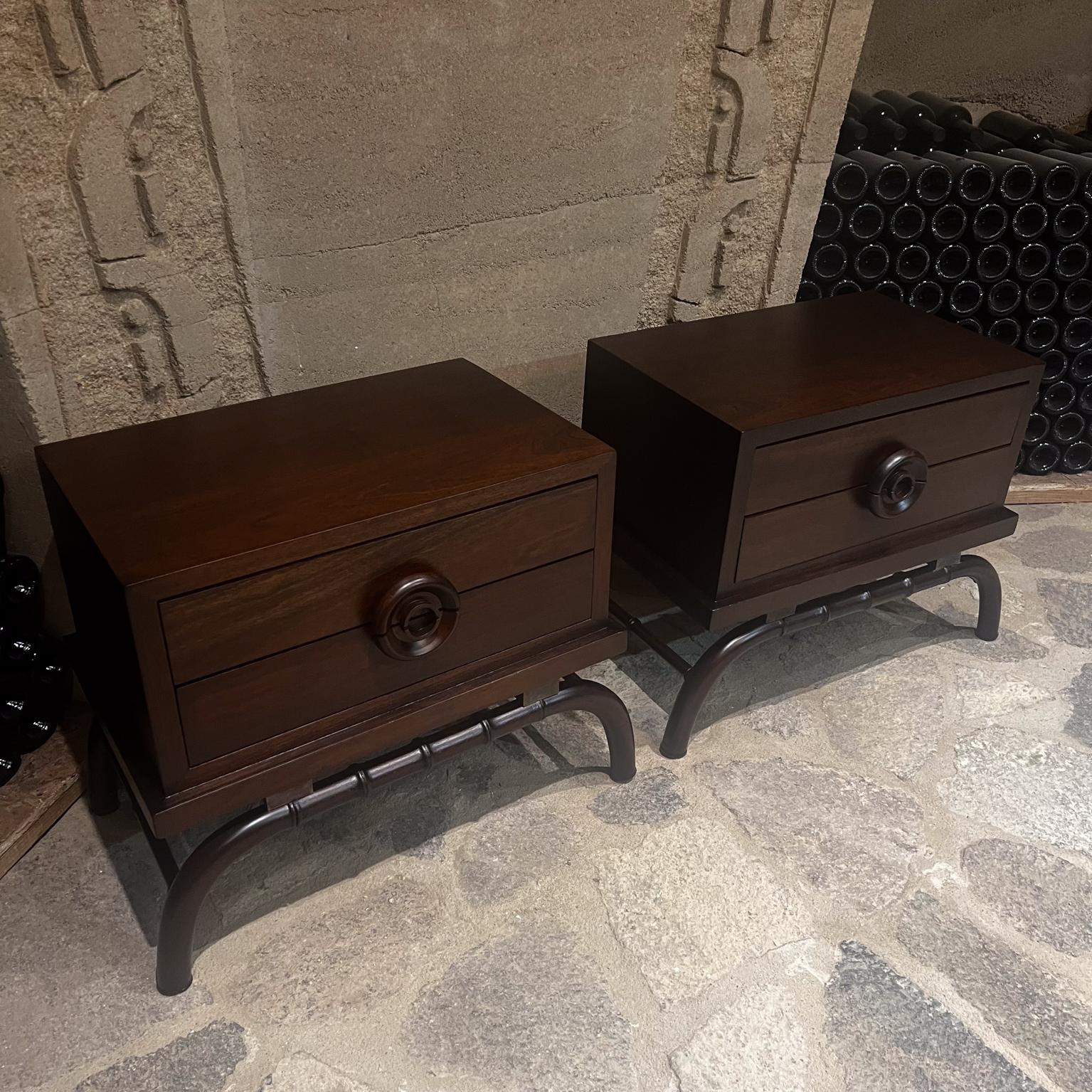 Mexican 1950s Modernism Exceptional Nightstands Mexico City Frank Kyle