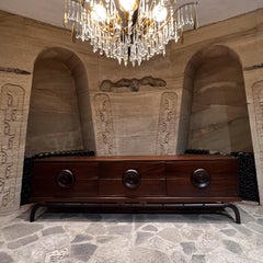 Frank Kyle Eccezionale comò triplo Città del Messico Mid-Century Modernismo messicano