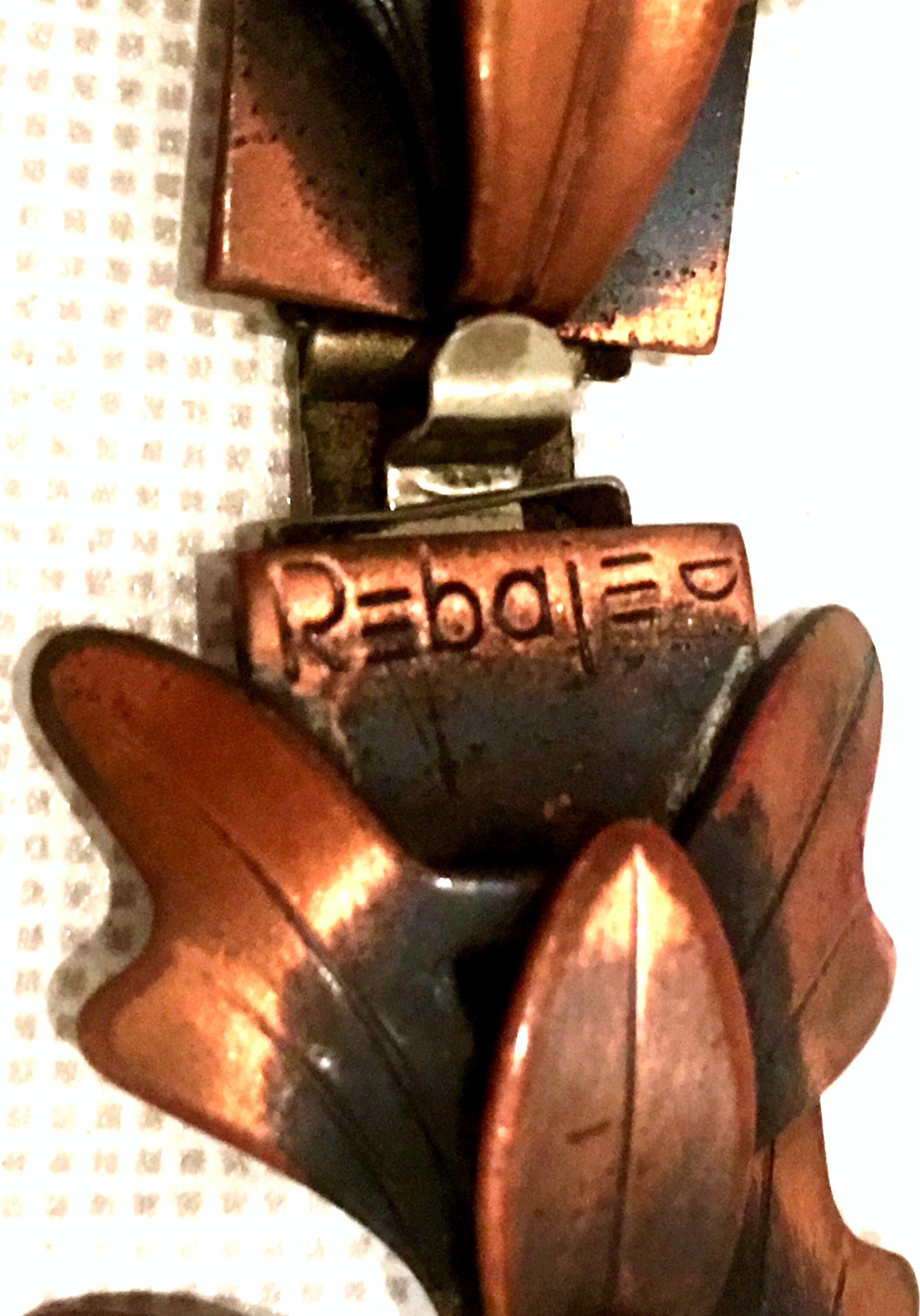 1950's Modernist Copper Necklace, Earrings & Bracelet By, Rebajes S/4 14