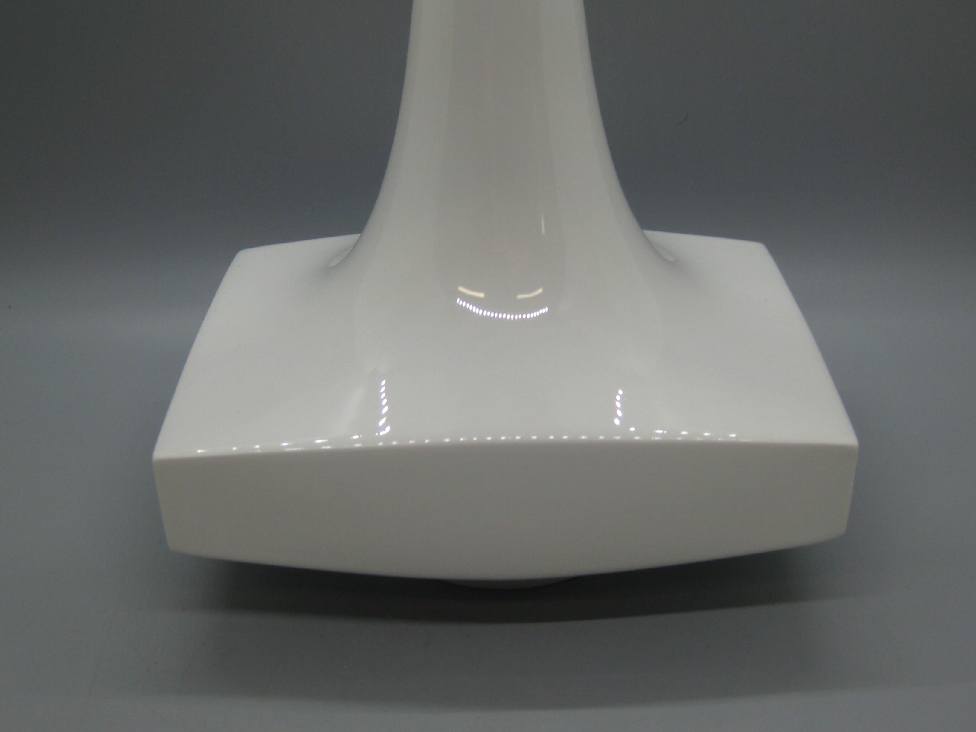 1950s Modernist KPM Porcelain Berlin Abstract Art Vase, Germany In Excellent Condition For Sale In San Diego, CA