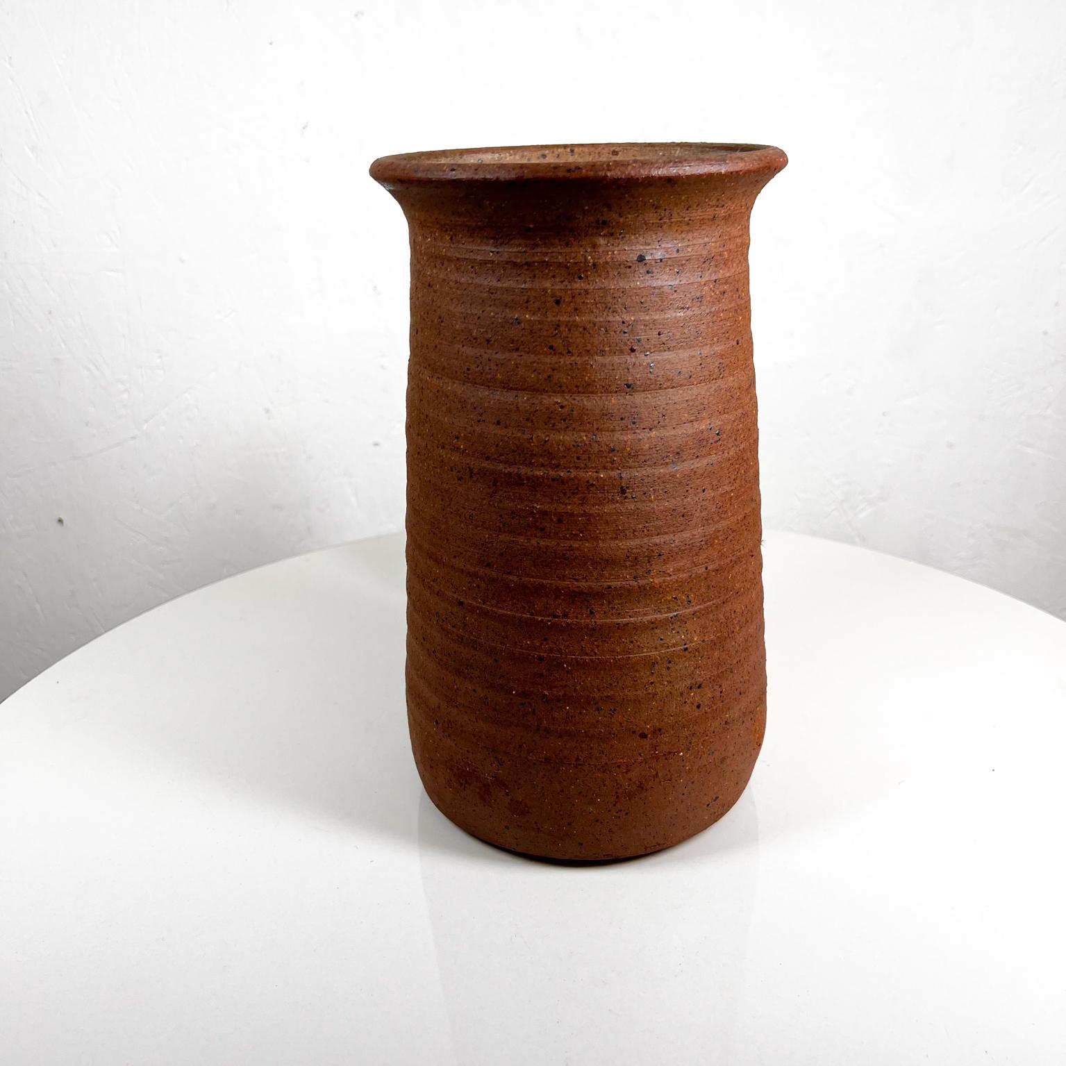 1950s Modernist Owl Wise Stash Jar Stoneware Art Pottery For Sale 2