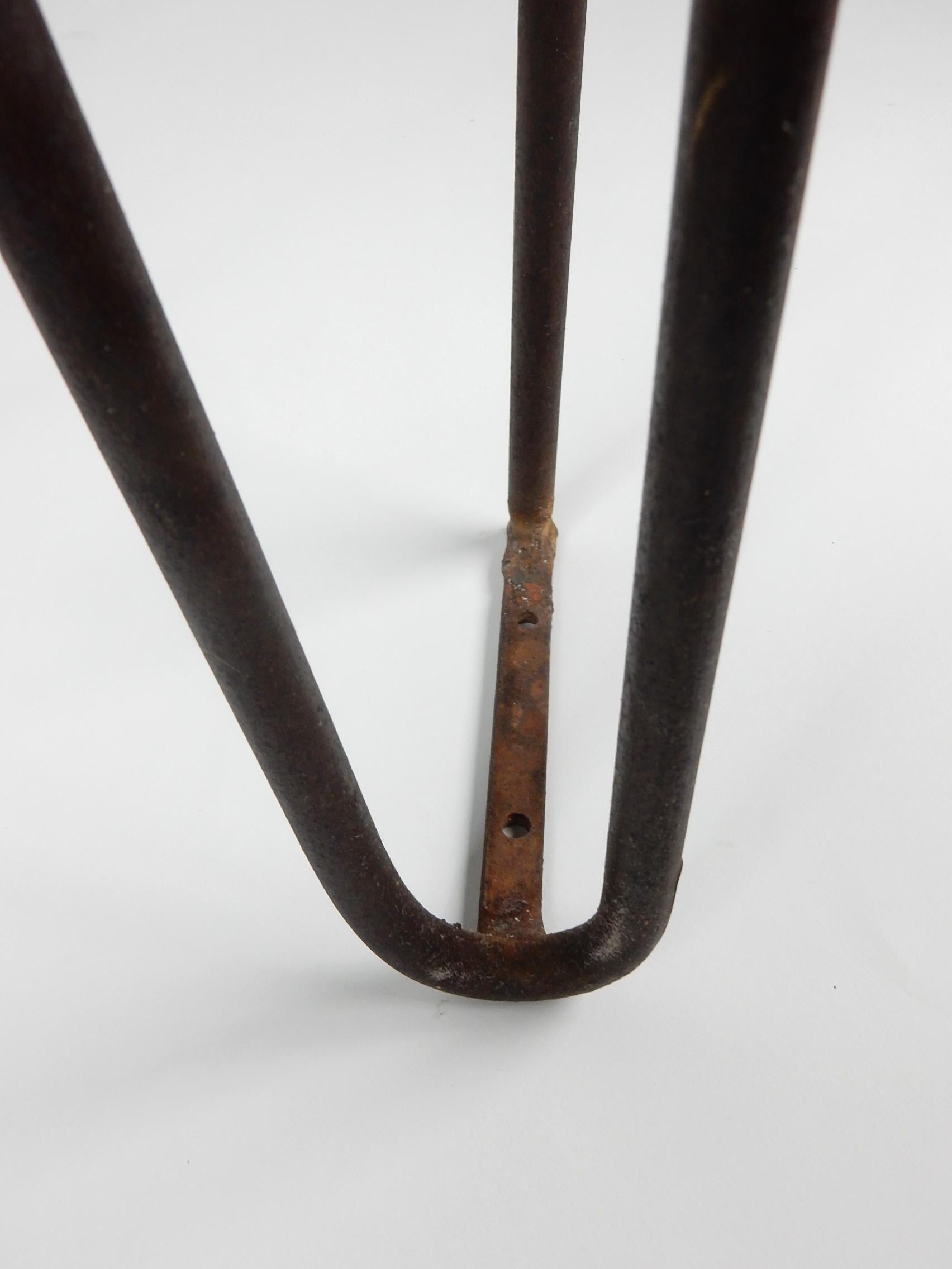 1950s Modernist Sculpted Iron Handrail Architectural Element 2