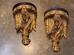 1950er Jahre Affe Wandhalterungen