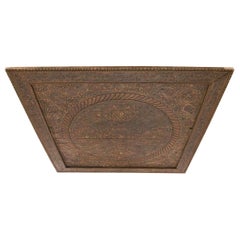 1950s Moroccan Polychromed Wooden Ceiling