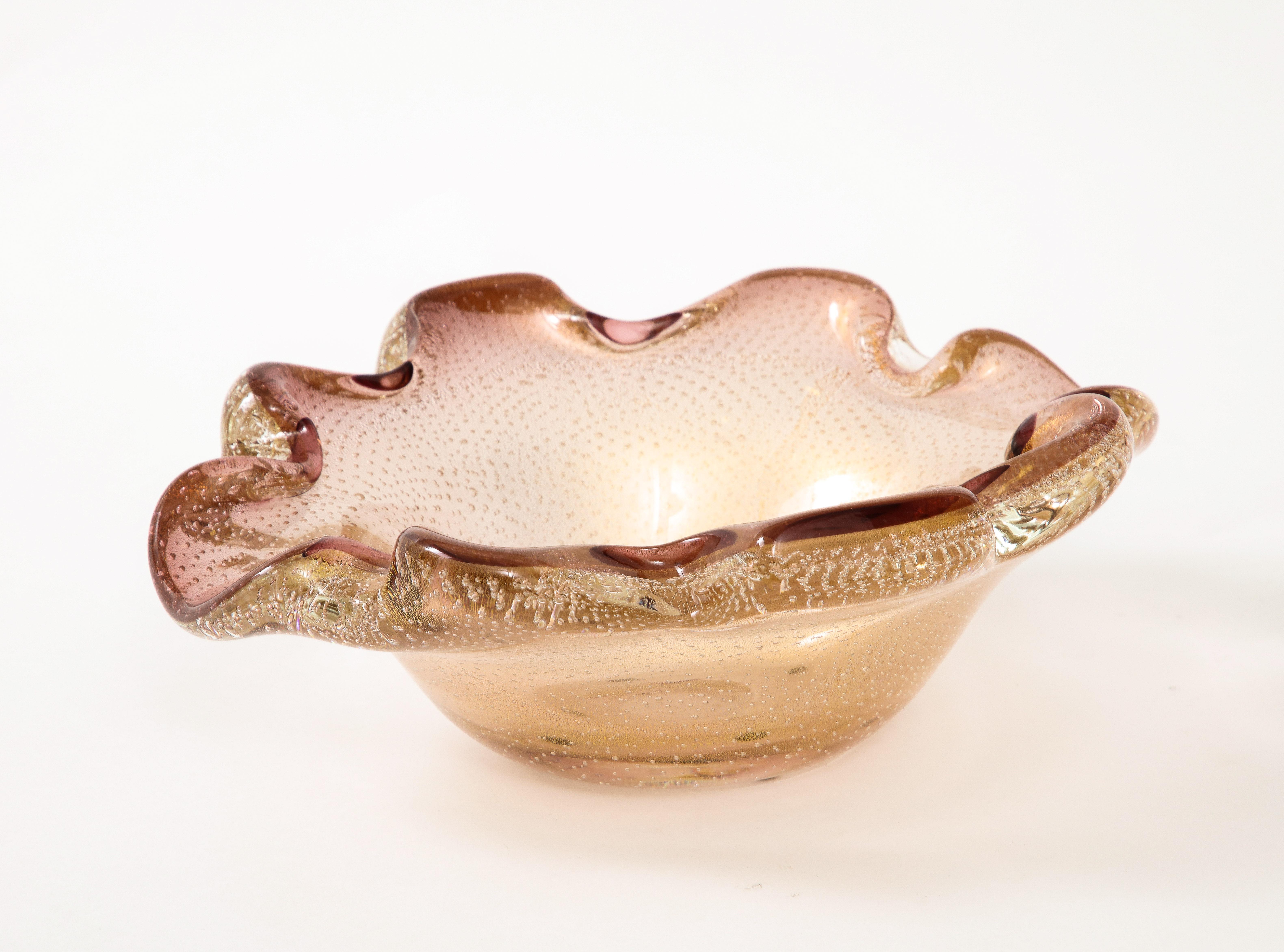 1950s Murano Glass Bowl 5