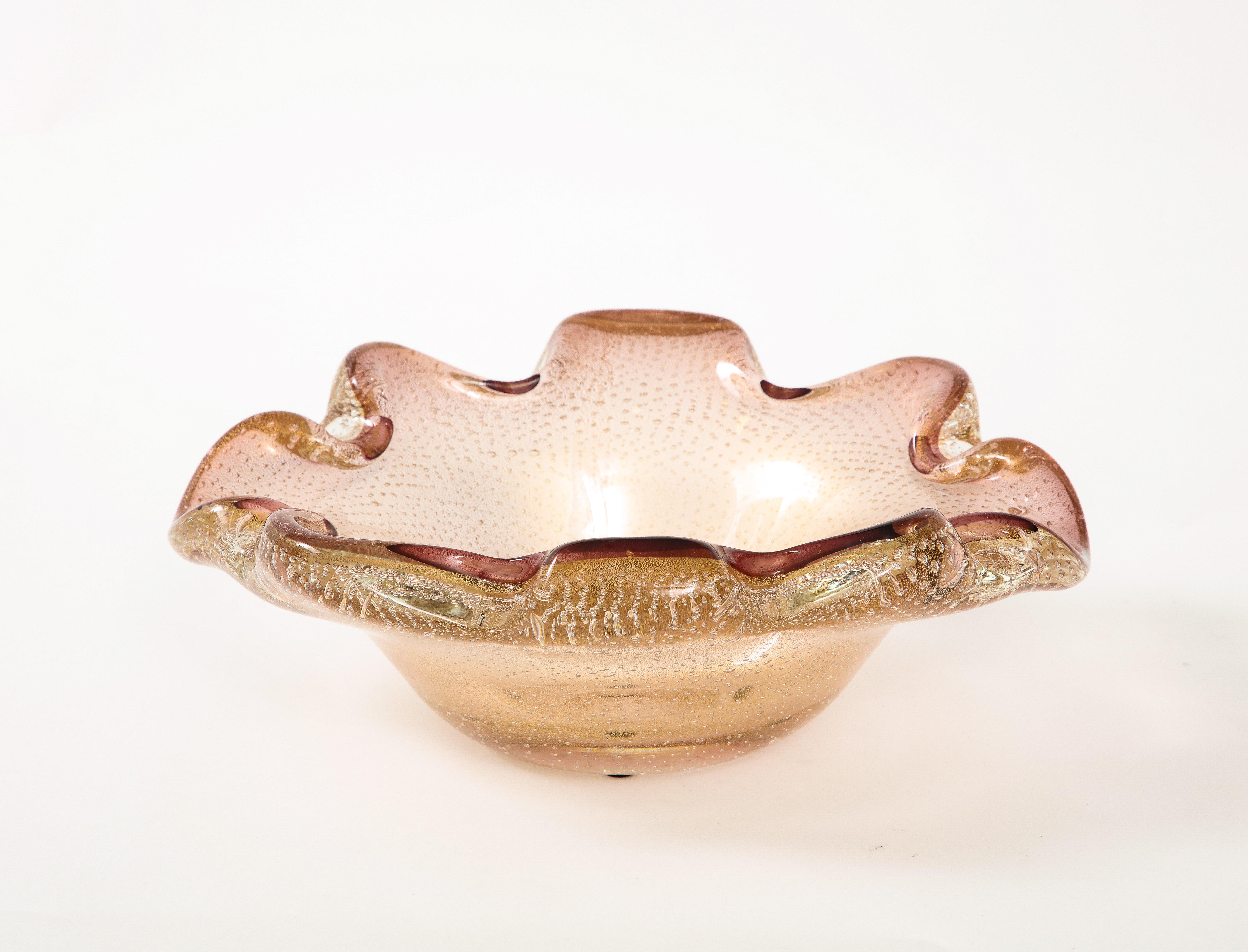 1950s Murano Glass Bowl 6