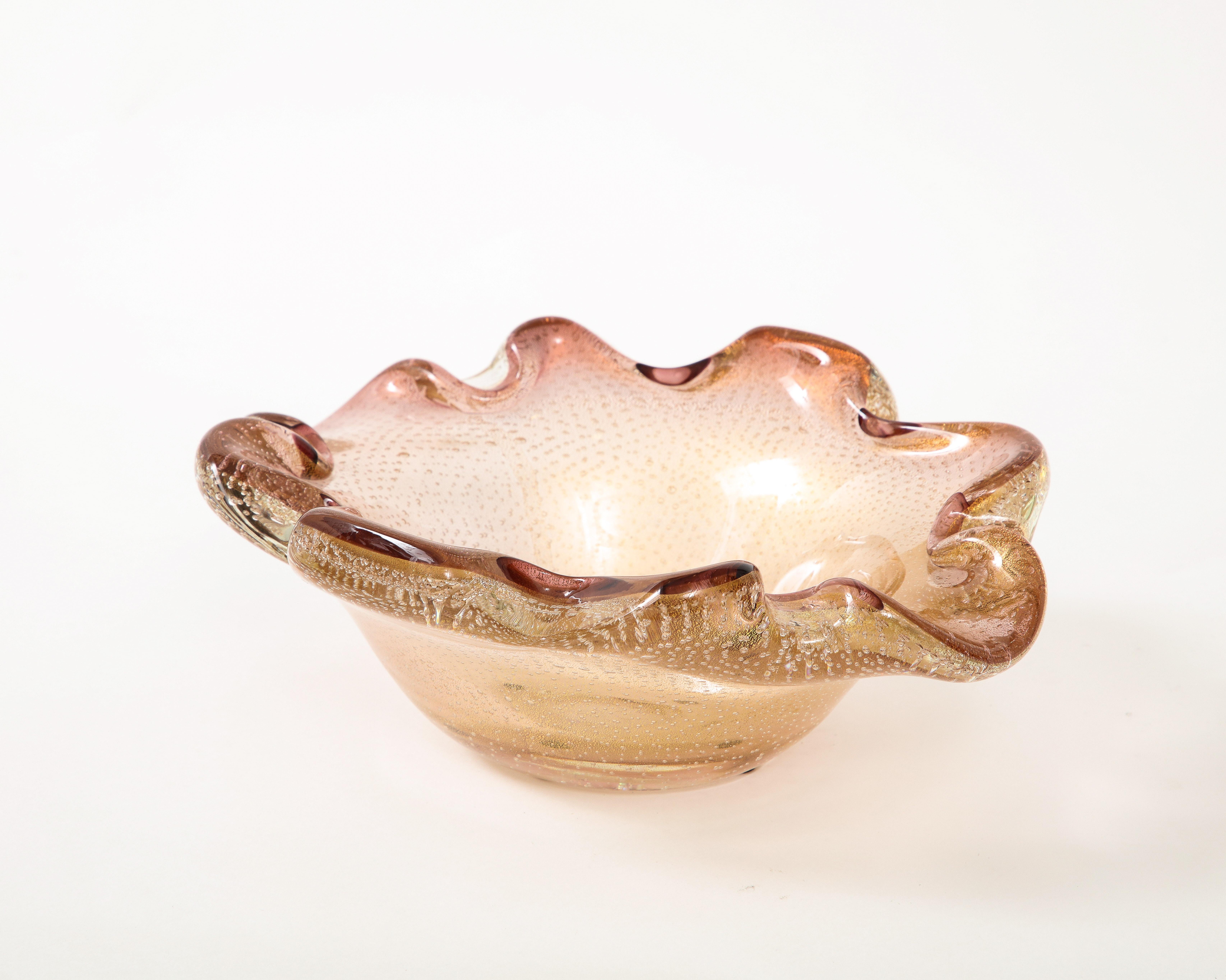 Mid-20th Century 1950s Murano Glass Bowl