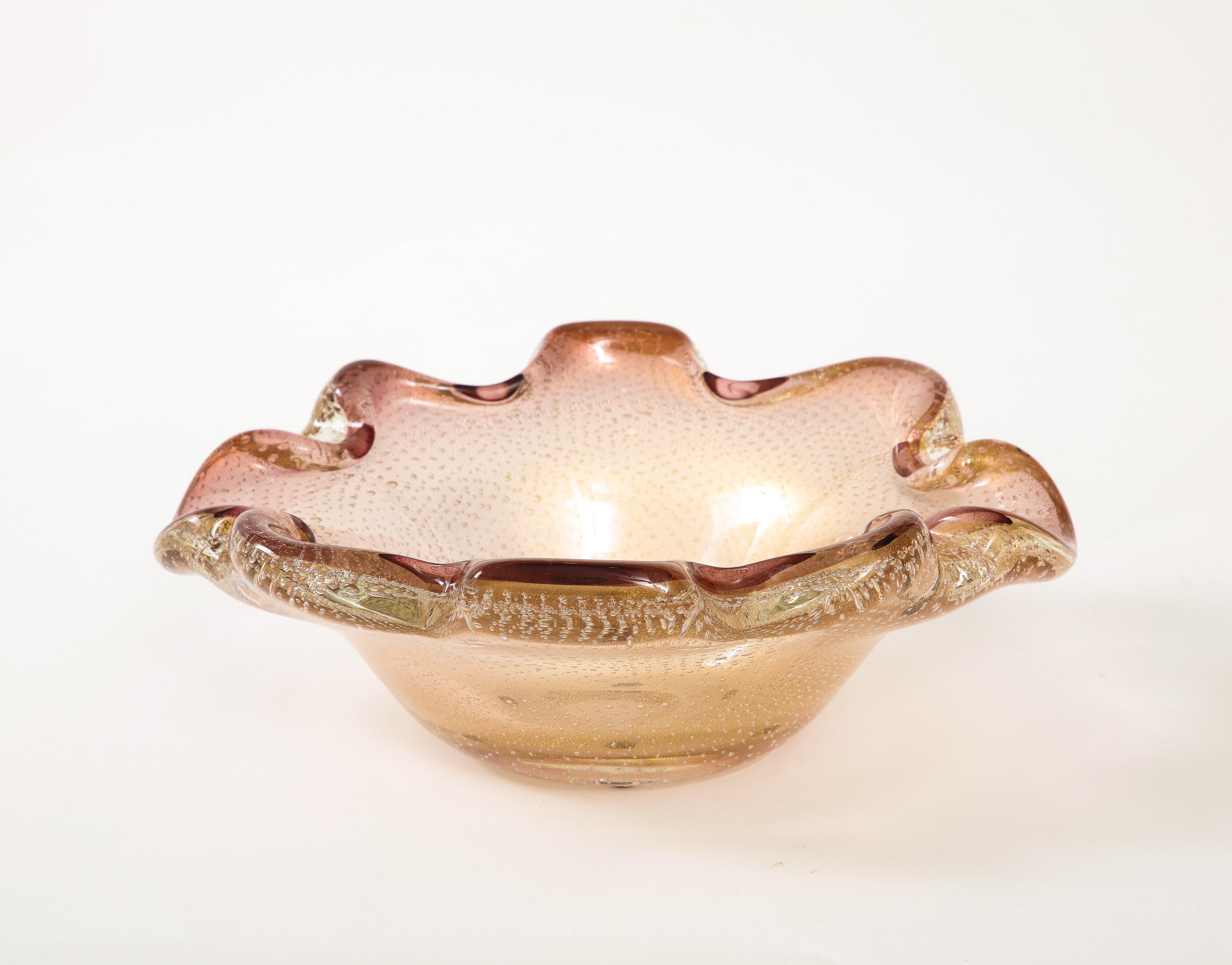 1950s Murano Glass Bowl 2