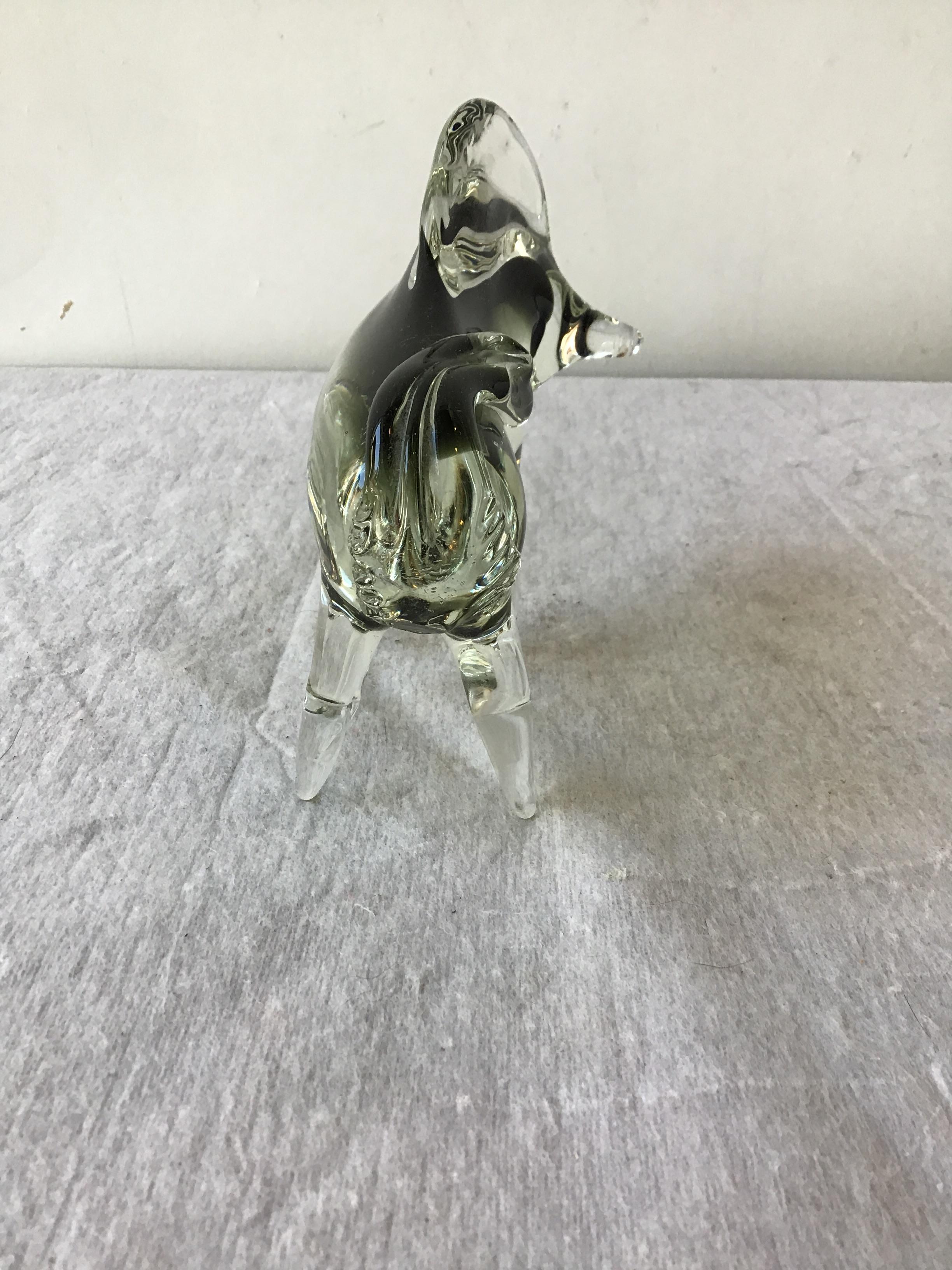 Mid-20th Century 1950s Murano Glass Bull