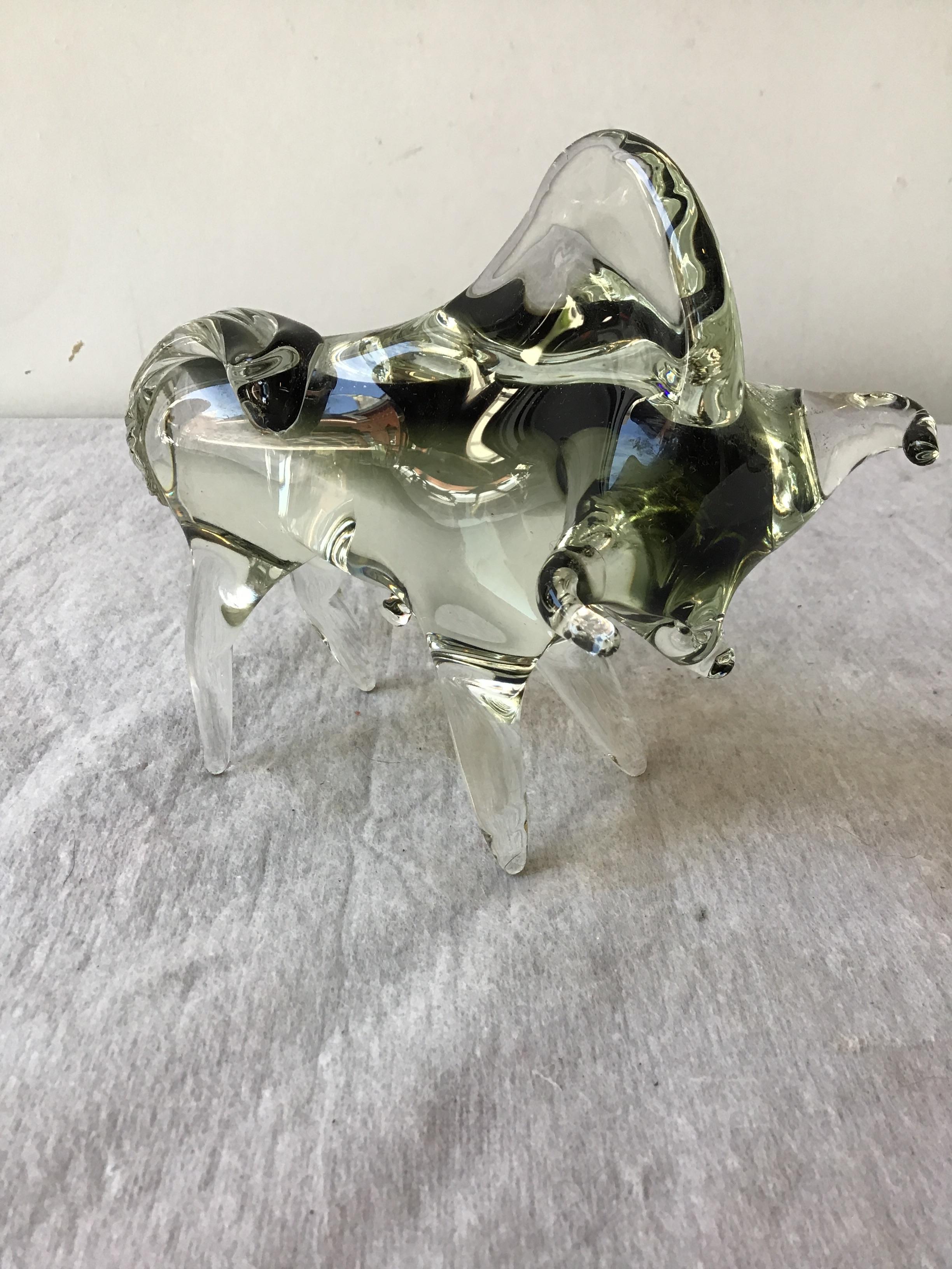 1950s Murano Glass Bull 2