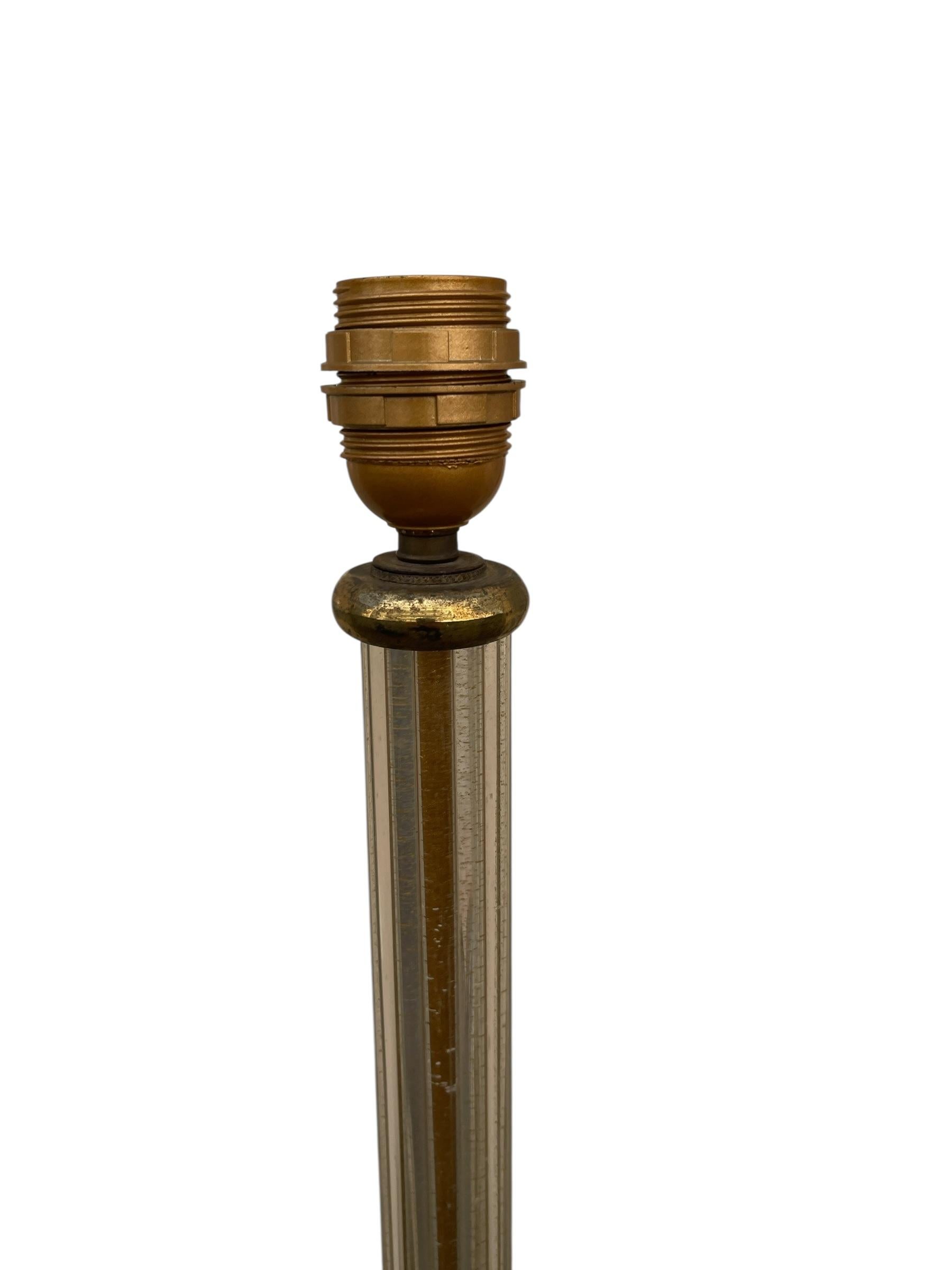 Lampada da terra in vetro di Murano del 1950 di André Arbus per Veronèse in vendita 10