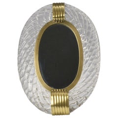 1950s Murano Vanity Mirror or Photo Frame by Carlo Scarpa for Venini