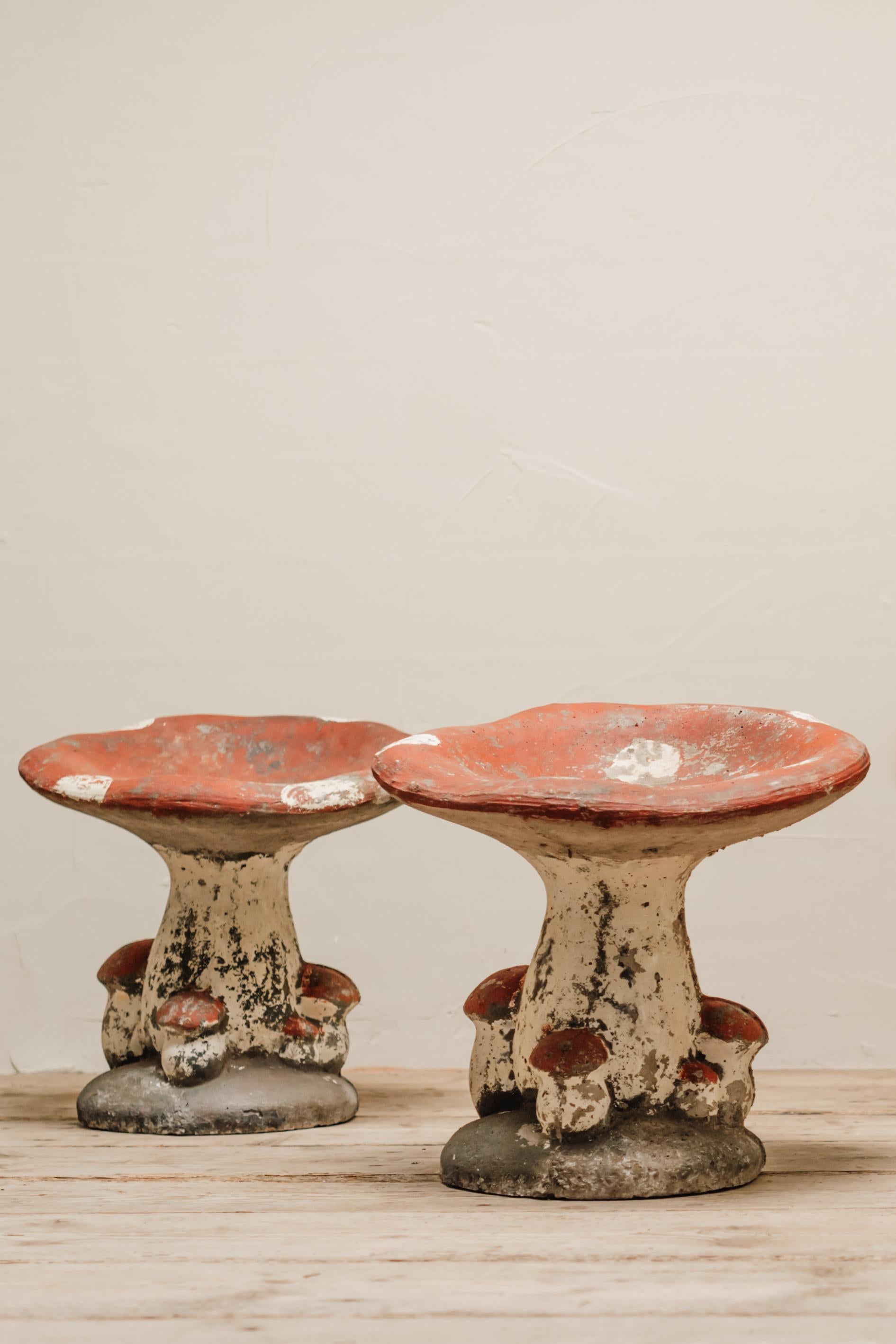 1950s Mushroom Stools In Good Condition In Brecht, BE