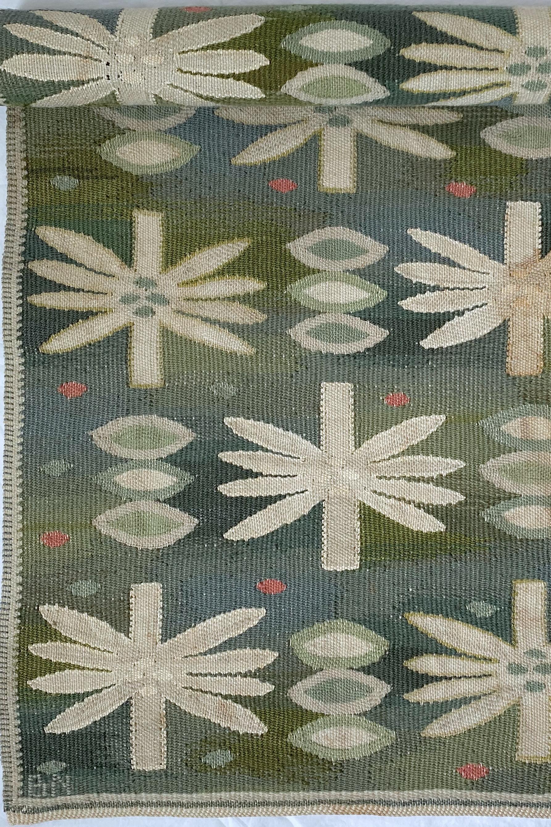 1950's Näckroser Barbro Nilsson Tapestry In Good Condition In Brooklyn, NY