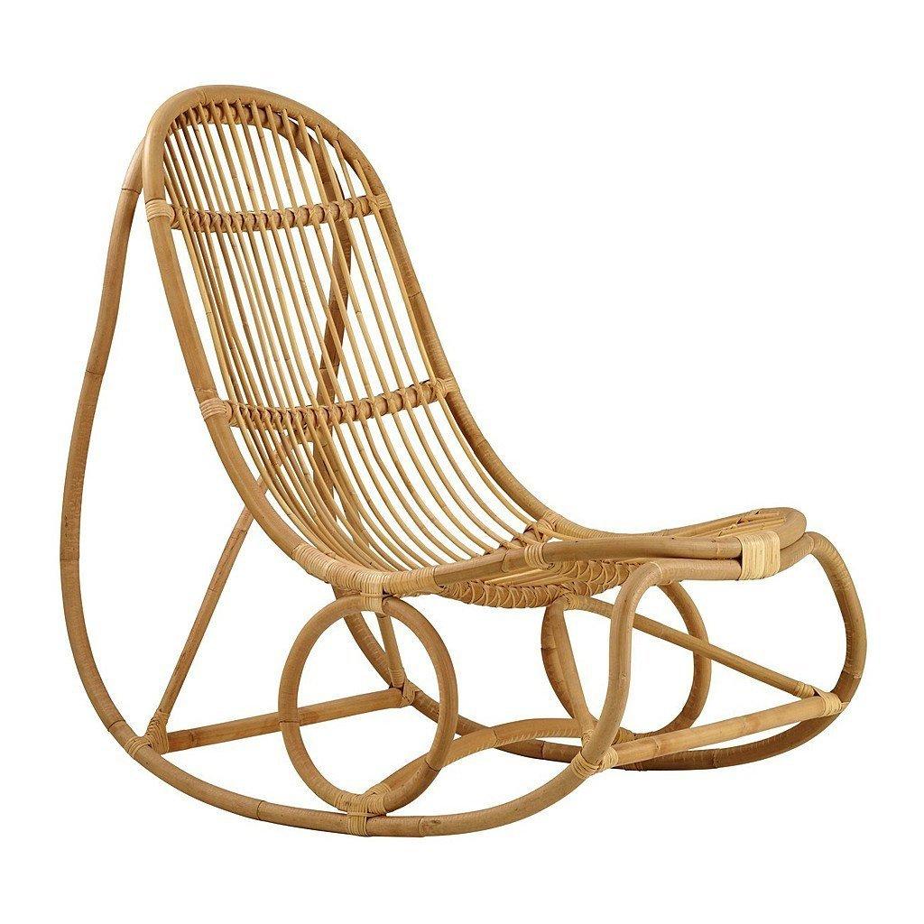 rattan rocker chair