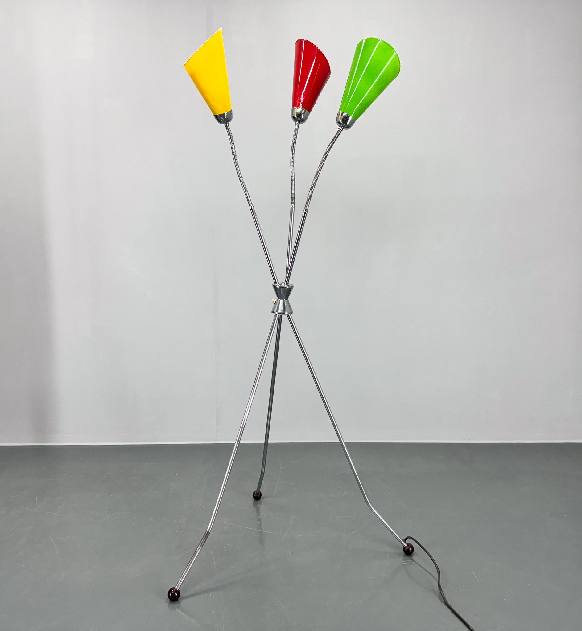 Lampadaire Napako des années 1950, Tchécoslovaquie en vente 5