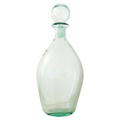 1950s Nason Moretti Decorative Hand-Blown Murano Glass Decanter