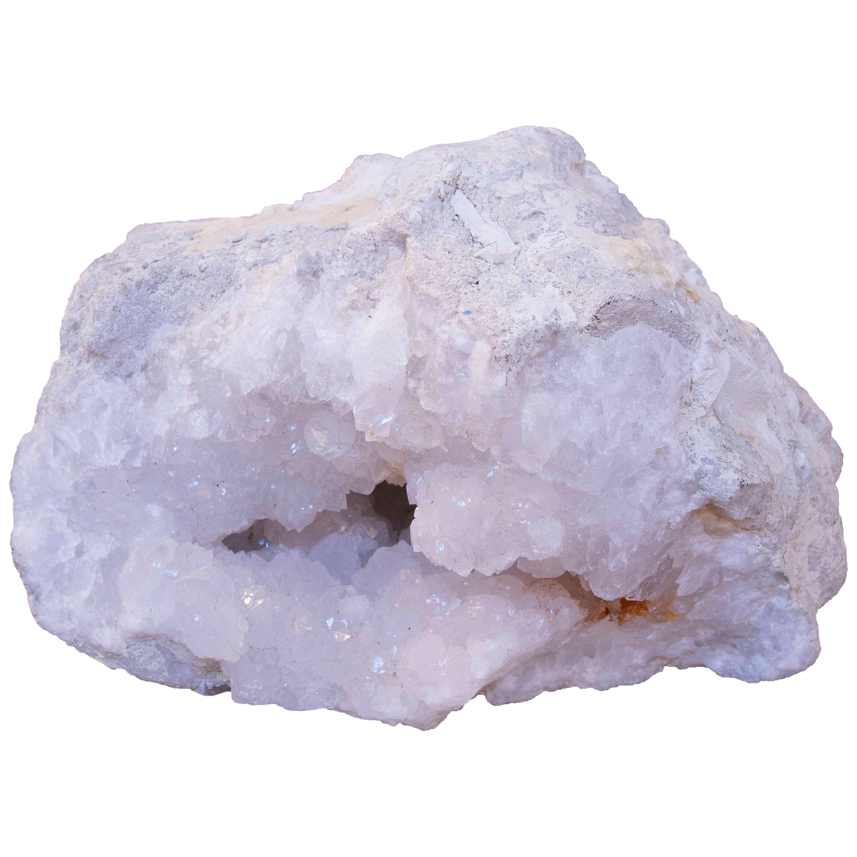 1950s Natural Quartz Geode Decorative Object