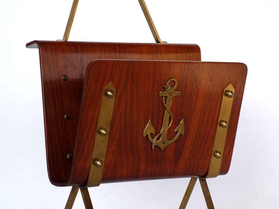 Bentwood magazine rack
Italy, 1950s.

Excellent condition.