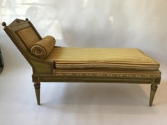 1950s Neoclassic Chaise Lounge