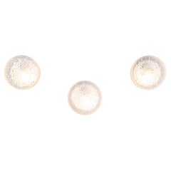 1950's New Old Stock Czech Clear Bubble Wall - Ceiling Lamp