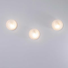 1950's New Old Stock Czech Clear Pineapple - Ceiling Lamp