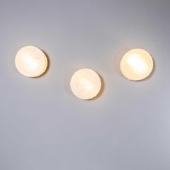 1950's New Old Stock Czech Opaline Organic Wall - Ceiling Lamp