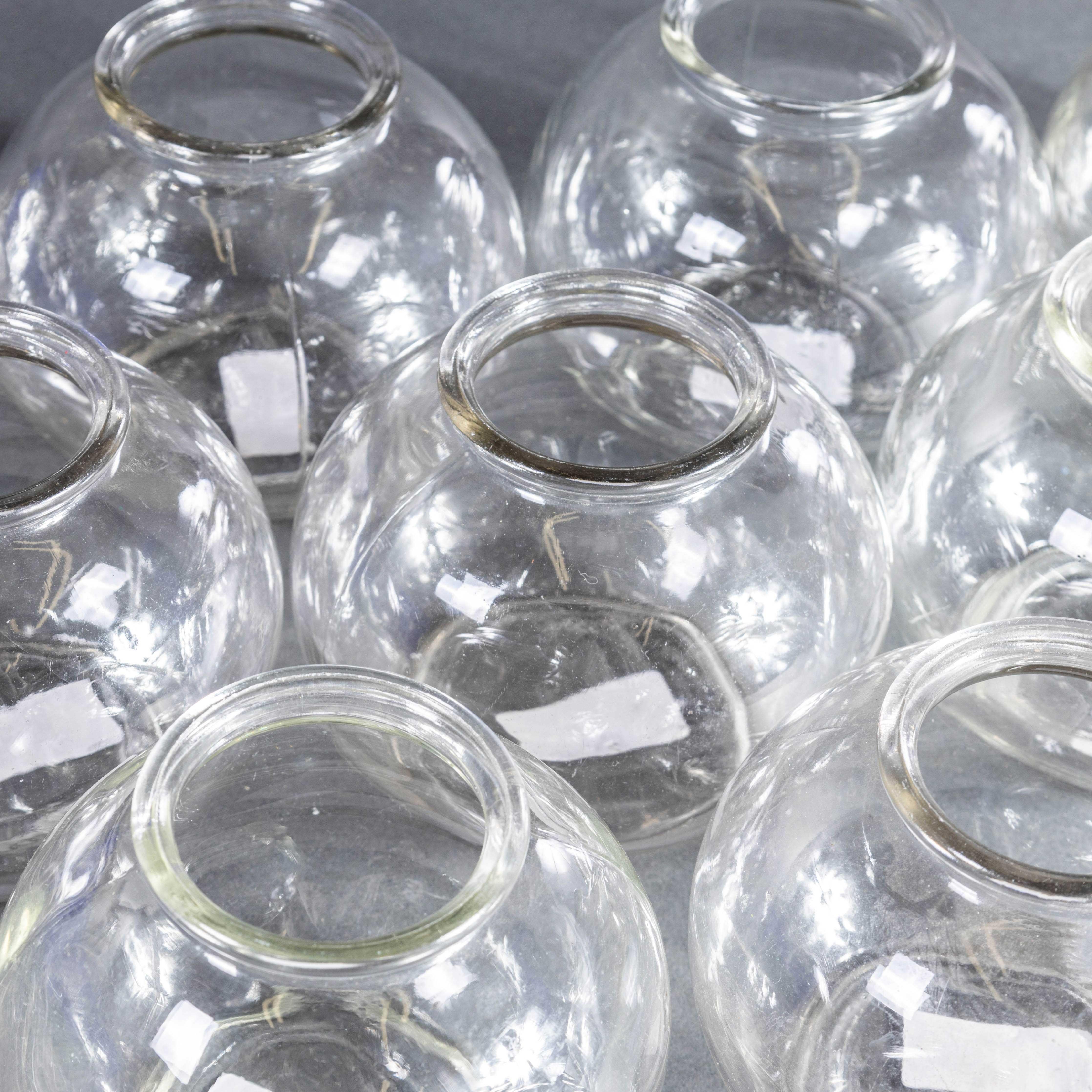 English 1950's New Old Stock Fairground Fish Bowls - Large Size For Sale