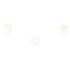 1950’s New Old Stock Small Opaque Globe Ceiling Or Wall Lamp