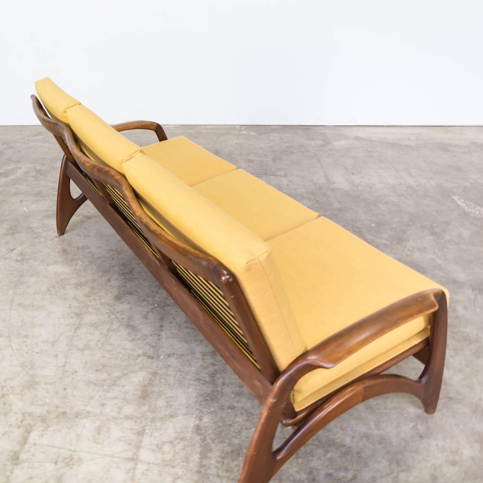 1950s New Upholstered Sofa for De Ster Gelderland For Sale 1