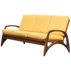 1950s New Upholstered Sofa for De Ster Gelderland