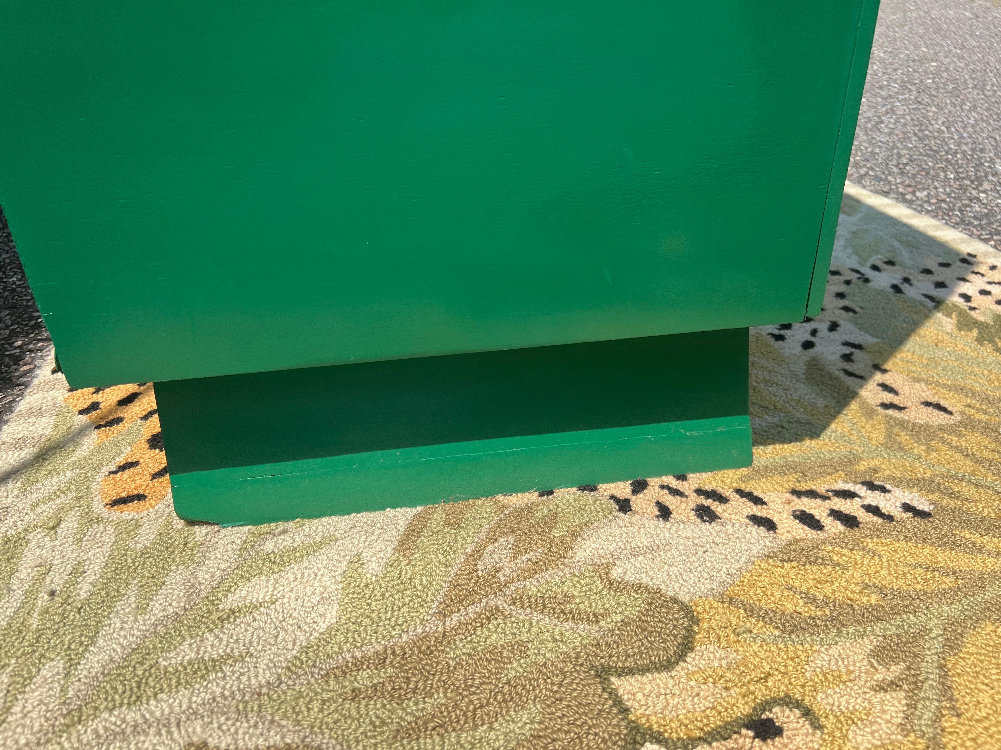 1950s Newly Lacquered Mid-Century Art Deco Style 5 Drawer Tall Chest 4