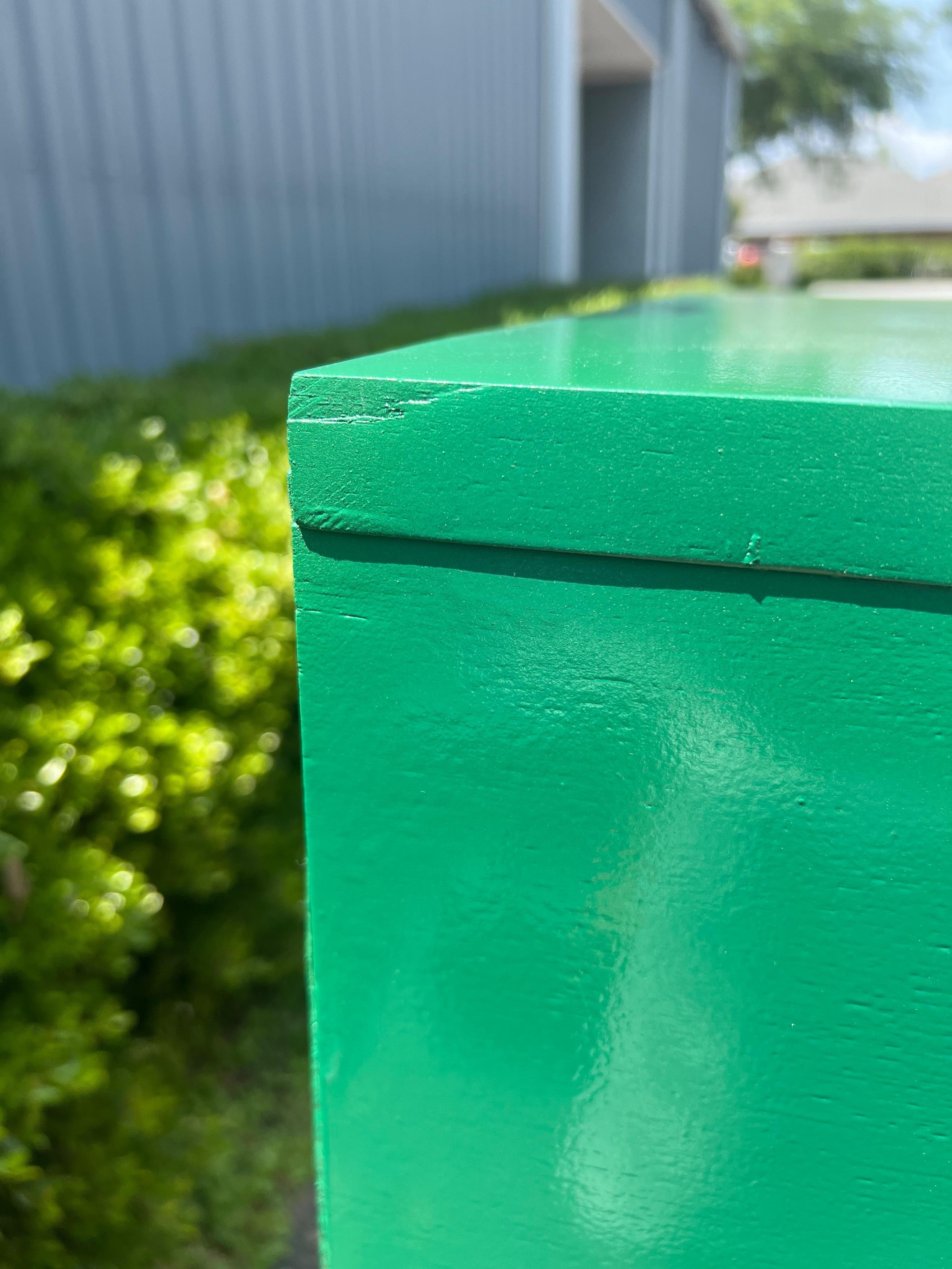 1950s Newly Lacquered Mid-Century Art Deco Style 5 Drawer Tall Chest For Sale 1