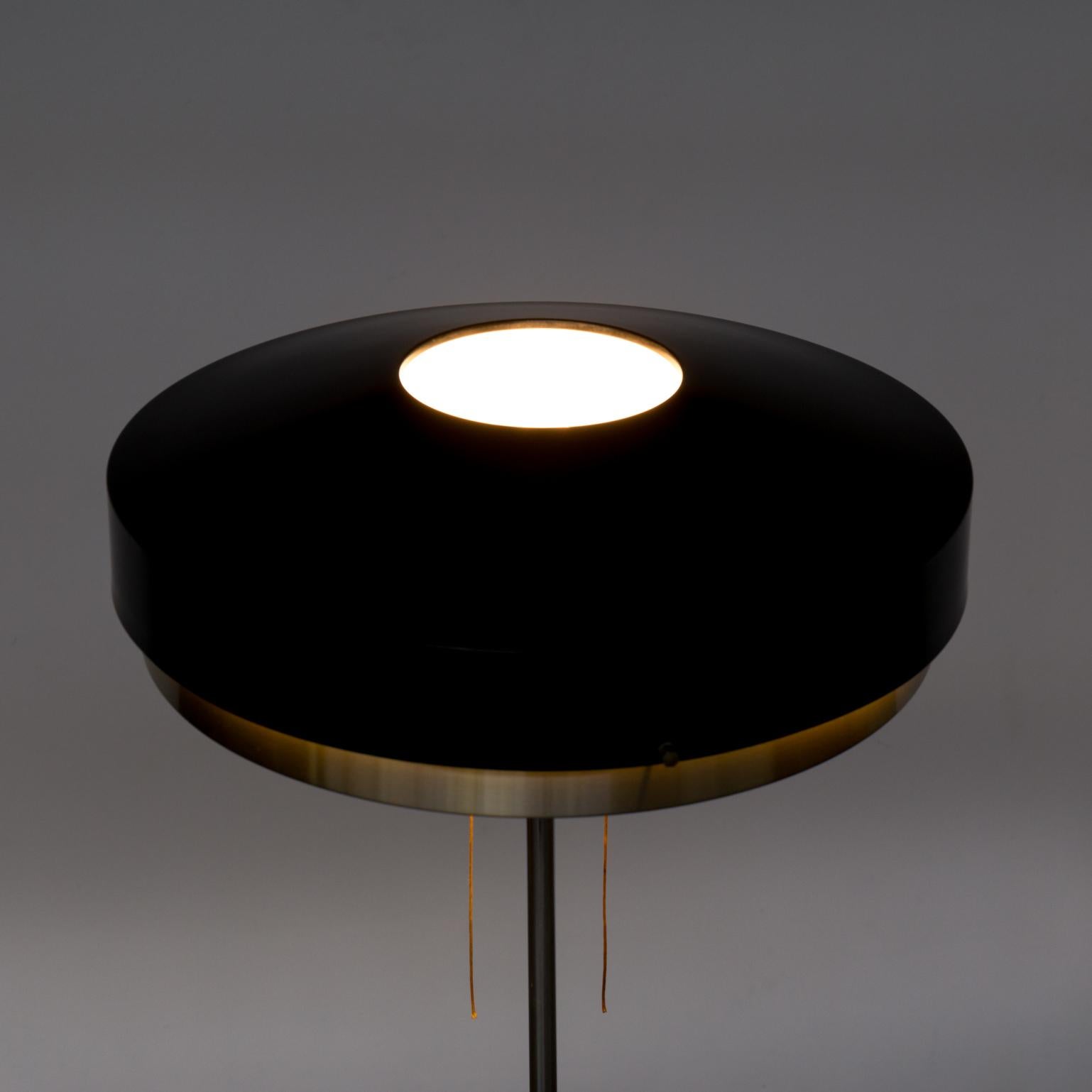 Mid-20th Century 1950s Niek Hiemstra Metal Floorlamp for Evolux For Sale